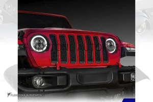 ไฟหน้า Jeep Wrangler แบบมีวงแหวน
