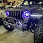 แก้มข้างคู่หน้า JEEP Wrangler พร้อมไฟ LED Daytime