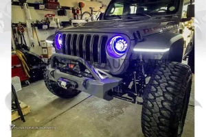 แก้มข้างคู่หน้า JEEP Wrangler พร้อมไฟ LED Daytime