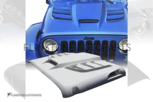 ฝากระโปรงหน้า Jeep Wrangler ทรง Batman Series