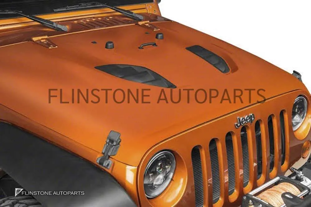 ฝากระโปรงหน้า Jeep Wrangler ทรง Stingray Vented