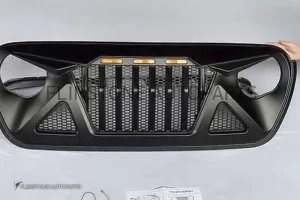 กระจังหน้า JEEP Wrangler ทรง GT พร้อมไฟ LED V.3