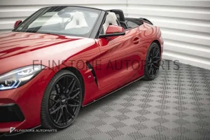 สเกิร์ตข้าง BMW G29 ทรง Maxton design สีดำเงา V.2