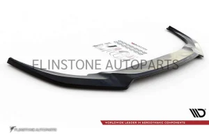 ลิ้นหน้า BMW G29 ทรง Maxton design สีดำเงา V.2