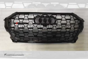 กระจังหน้า AUDI Q3 2021 ทรง RSQ3 สีดำ