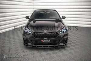 ลิ้นหน้า BMW F44 ทรง Maxton design สีดำเงา V.1