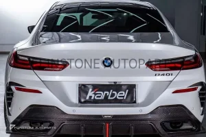 ดิฟฟิวเซอร์ Carbon fiber BMW G16 ทรง Karbel