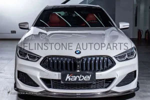 ลิ้นหน้า Carbon fiber BMW G16 ทรง Karbel