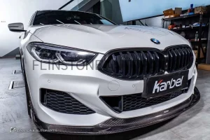 ลิ้นหน้า Carbon fiber BMW G16 ทรง Karbel
