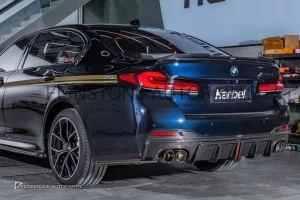 ดิฟฟิวเซอร์ Carbon fiber BMW G30 LCI ทรง Karbel