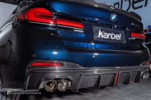 ดิฟฟิวเซอร์ Carbon fiber BMW G30 LCI ทรง Karbel