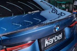 สปอยเลอร์ Carbon fiber BMW G22 ทรง Karbel
