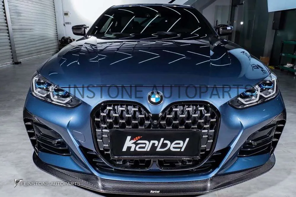 ลิ้นหน้า Carbon fiber BMW G22 ทรง Karbel