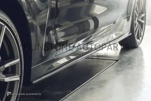 สเกิร์ตข้าง Carbon fiber BMW G22 ทรง FD design V.2