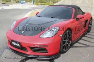 ฝากระโปรง Carbon Fiber Porsche 718 ทรง Armaspeed