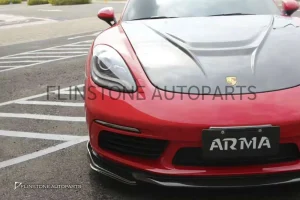 ฝากระโปรง Carbon Fiber Porsche 718 ทรง Armaspeed