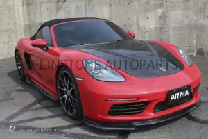 ฝากระโปรง Carbon Fiber Porsche 718 ทรง Armaspeed