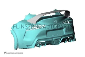 สปอยเลอร์ Carbon fiber Toyota Supra MK3 ทรง GT V.2