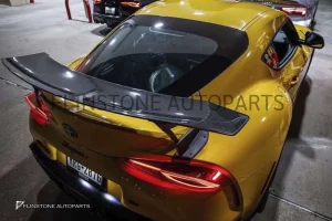 สปอยเลอร์ยกสูง Carbon fiber Toyota Supra MK3 ทรง GT