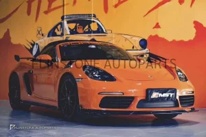 ชุดแต่งรอบคัน Carbon Fiber PORSCHE 718 ทรง CMST