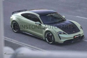 ฝากระโปรง Carbon Fiber Porsche Taycan ทรง CMST