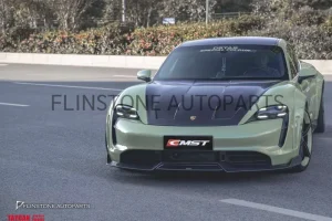 ฝากระโปรง Carbon Fiber Porsche Taycan ทรง CMST
