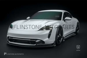 สเกิร์ตข้าง Carbon fiber Porsche Taycan ทรง Zacoe