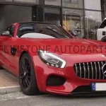 กระจังหน้า C190 AMG ทรง GTS สีดำ-โครเมี่ยม