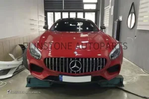 กระจังหน้า C190 AMG ทรง GTS สีดำ-โครเมี่ยม