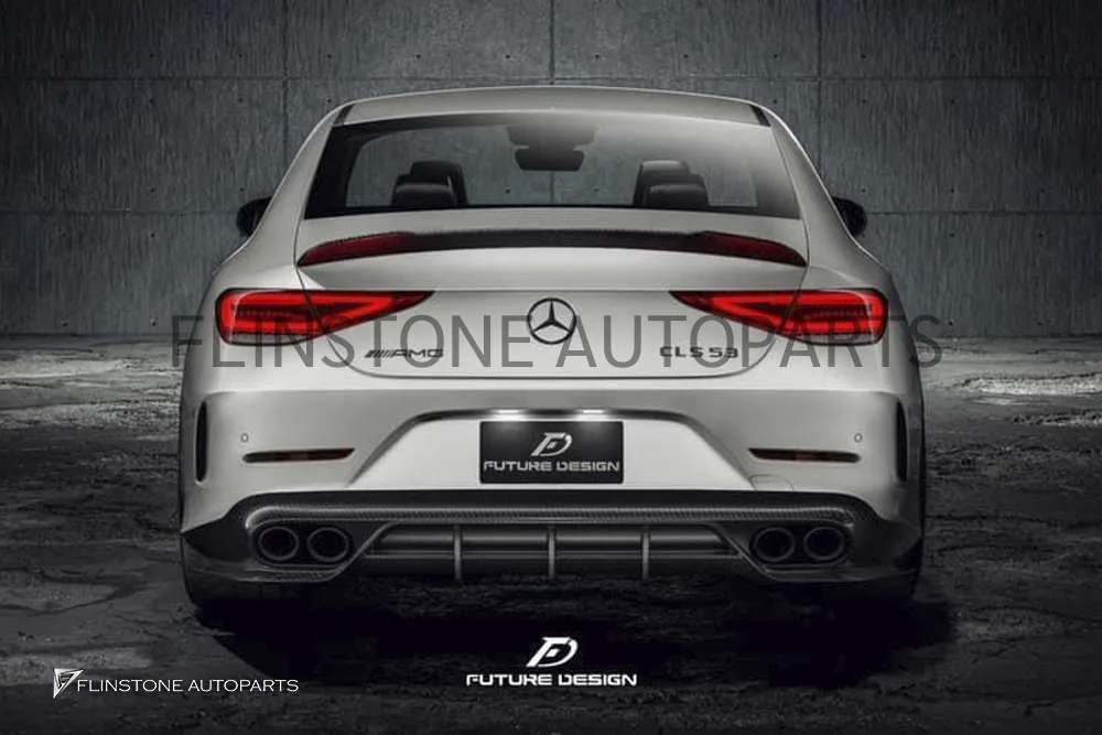 ดิฟฟิวเซอร์ Carbon fiber C257 Cls-Class ทรง FD design