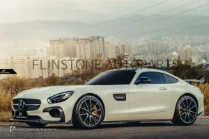 สเกิร์ตข้าง Carbon Fiber C190 AMG GT ทรง FD design