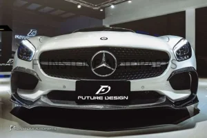 ลิ้นหน้า Carbon Fiber C190 AMG GT ทรง FD design