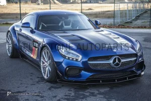 ลิ้นหน้า Carbon Fiber C190 AMG GT ทรง Prior design
