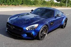 ลิ้นหน้า Carbon Fiber C190 AMG GT ทรง Prior design