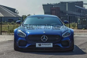 ลิ้นหน้า Carbon Fiber C190 AMG GT ทรง Prior design
