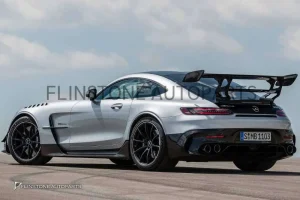 สปอยเลอร์ยกสูง Carbon Fiber C190 AMG GT ทรง Black Series