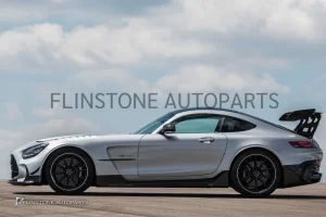สเกิร์ตข้าง Carbon Fiber C190 AMG GT ทรง Black Series