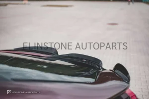 สปอยเลอร์ BMW I8 ทรง Maxton design สีดำเงา