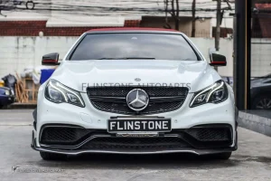 กระจังหน้า W207 E-Coupe Facelift ทรง E63 AMG ก้านคู่สีดำ