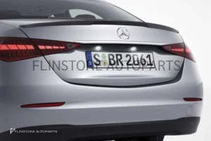 สปอยเลอร์ W206 C-Class ทรง Mercedes sport สีดำเงา