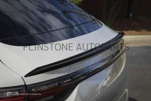 สปอยเลอร์ท้าย Porsche Cayenne Coupe ทรง Turbo GT สีดำเงา แท้