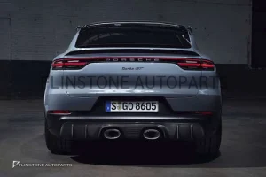 สปอยเลอร์หลังคา Carbon fiber Porsche Cayenne Coupe ทรง Turbo GT แท้
