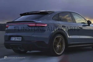 สปอยเลอร์หลังคา Carbon fiber Porsche Cayenne Coupe ทรง Turbo GT แท้