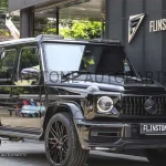 บันไดข้างสีดำ W464 G-Class สำหรับ G350d G400d G63 AMG