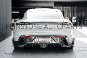 ชุดแต่งรอบคัน Forged carbon fiber Porsche Taycan ทรง Mansory