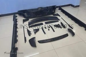 ชุดแต่งรอบคัน Forged carbon fiber Porsche Taycan ทรง Mansory