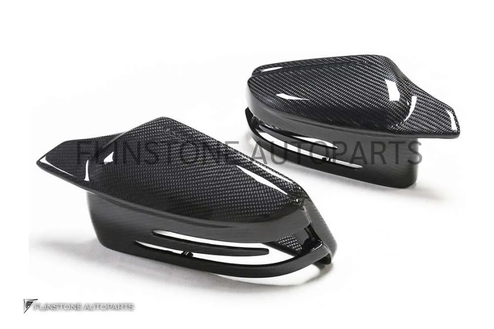 กระจกมองข้าง Carbon Fiber W218 CLS-Class ทรง M แบบเพียวคาร์บอน