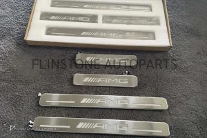 กาบบันไดไฟ โลโก้ AMG สีเงิน W464 G-Class G63 AMG