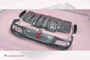 ดิฟฟิวเซอร์ Carbon Fiber W205 C-Class ทรง IMP