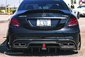 ดิฟฟิวเซอร์ Carbon Fiber W205 C-Class ทรง IMP